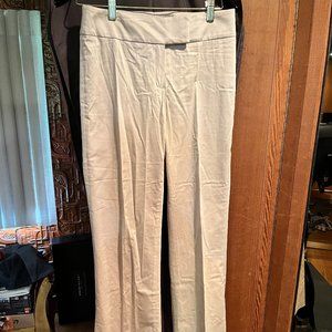 Saks Fith Avenue Cream Pants